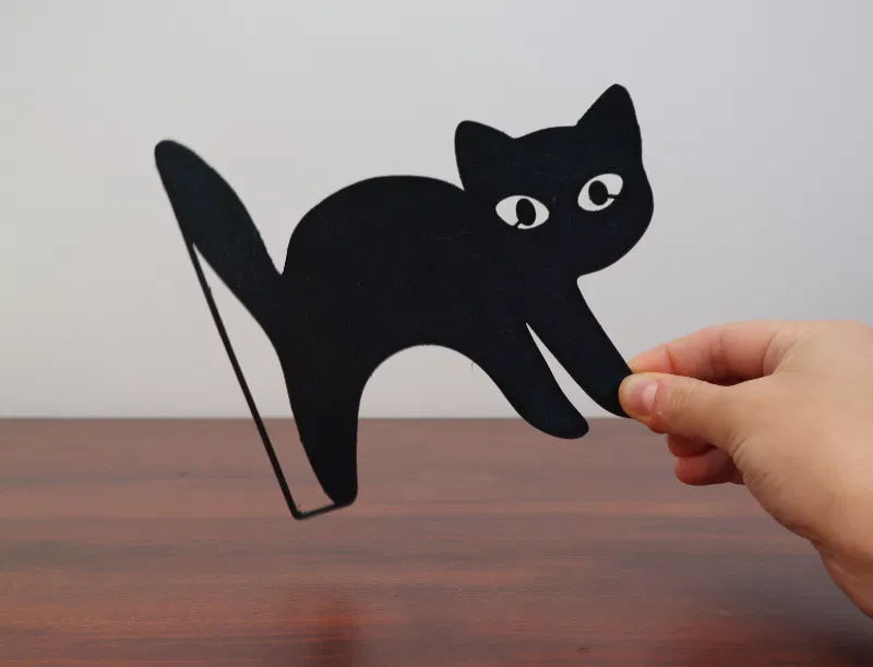 Decal Cửa Sổ Mèo Halloween - Image 2