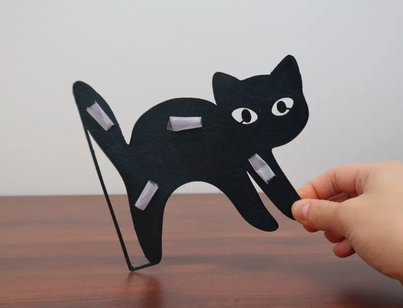 Decal Cửa Sổ Mèo Halloween - Image 3