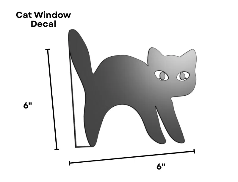 Decal Cửa Sổ Mèo Halloween - Image 4