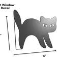 Decal Cửa Sổ Mèo Halloween - Thumbnail 4