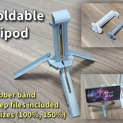 Tripod Gập Gọn Cho Điện Thoại và Máy Tính Bảng