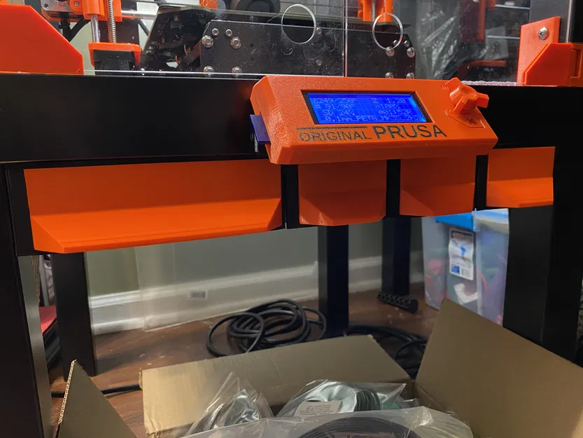 Giá đỡ LCD ngoài cho Tủ LACK Prusa cao hơn 1.5mm - Image 1