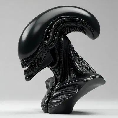 Mô hình đầu Xenomorph
