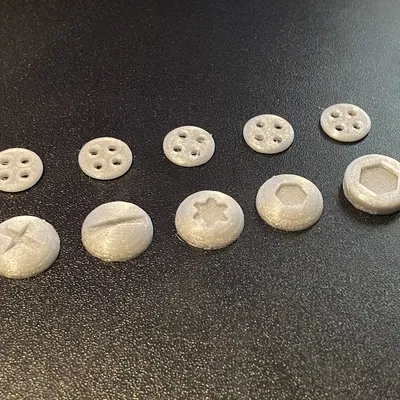 Nút Áo Modul - Đầu Vít