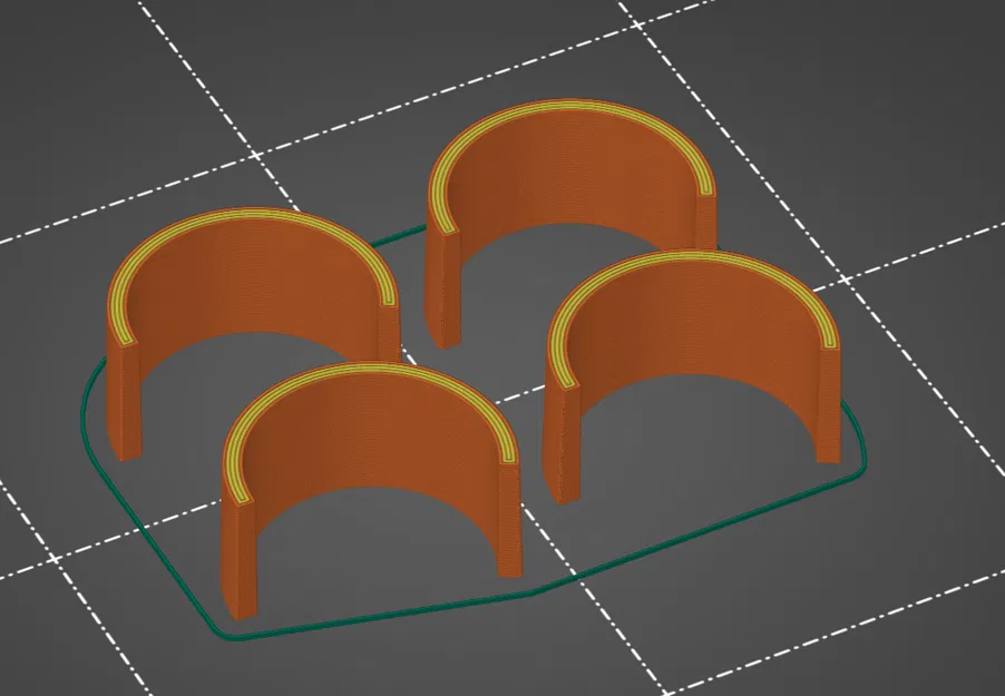 Kẹp thay thế cho kệ lưới 1 inch - Image 4