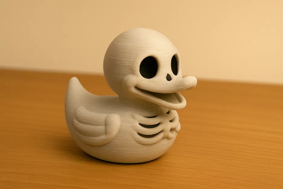 Vịt Bộ Xương Halloween - Image 1