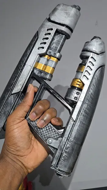 Mô Hình 3D Khẩu Blaster Của Star Lord (Guardians of the Galaxy) - Image 3