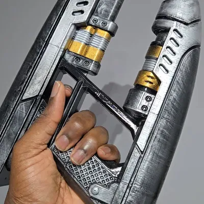 Mô Hình 3D Khẩu Blaster Của Star Lord (Guardians of the Galaxy)