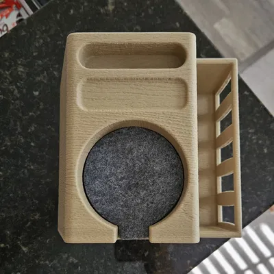 Chân Cắm Ly Tương Thích Lovesac Vân Gỗ (Khe Nghiêng và Tiêu Chuẩn)