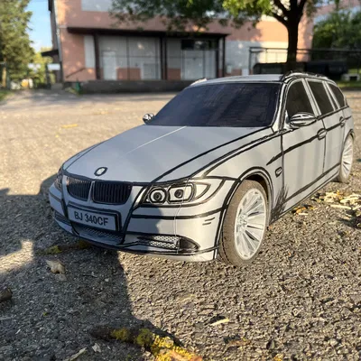 Xe RC BMW E91 Tỉ Lệ 1:7 Tự Làm Siêu Tiết Kiệm