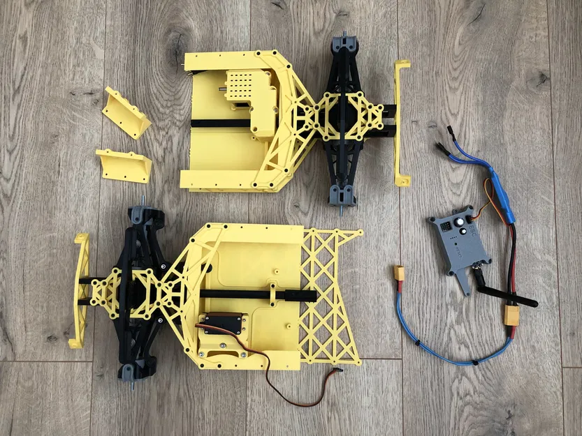 Xe RC BMW E91 Tỉ Lệ 1:7 Tự Làm Siêu Tiết Kiệm - Image 8