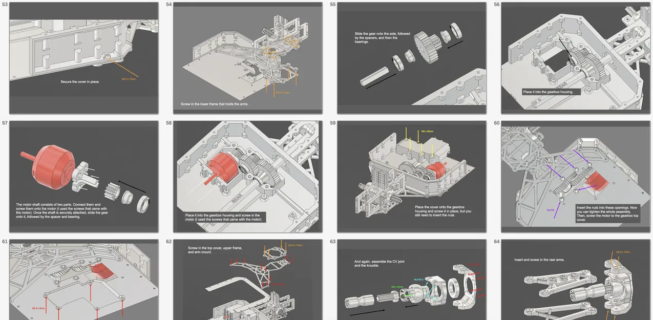 Xe RC BMW E91 Tỉ Lệ 1:7 Tự Làm Siêu Tiết Kiệm - Image 10