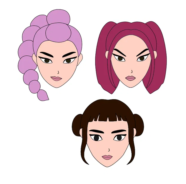 Dao Cắt Bánh & Khuôn Dập Kpop Demon Hunters - Image 2