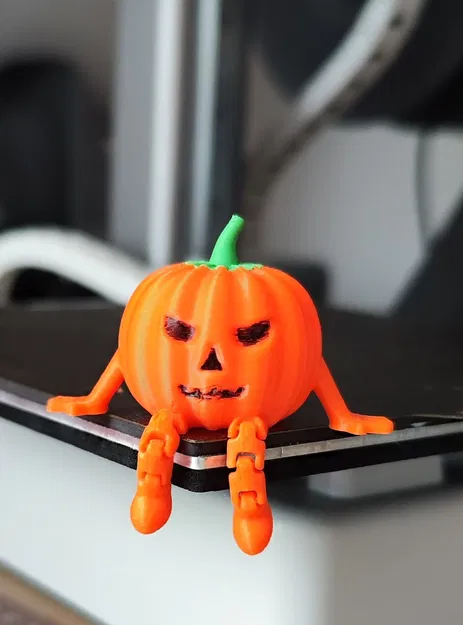 Mô hình bí ngô khớp nối dễ thương - Image 1