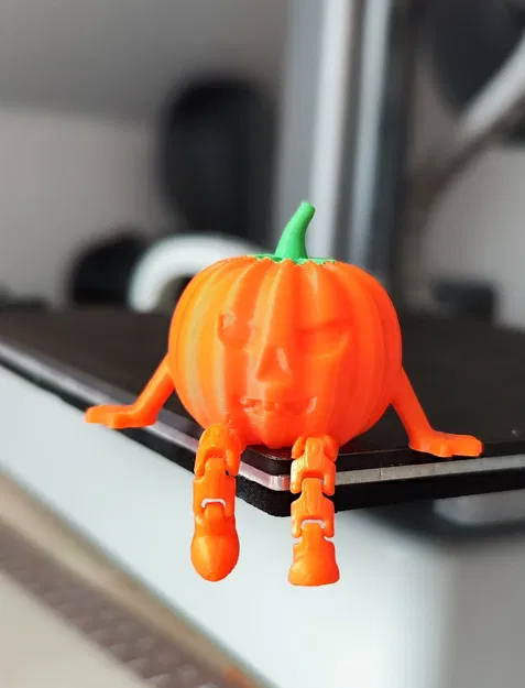 Mô hình bí ngô khớp nối dễ thương - Image 2