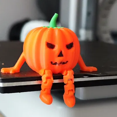 Mô hình bí ngô khớp nối dễ thương