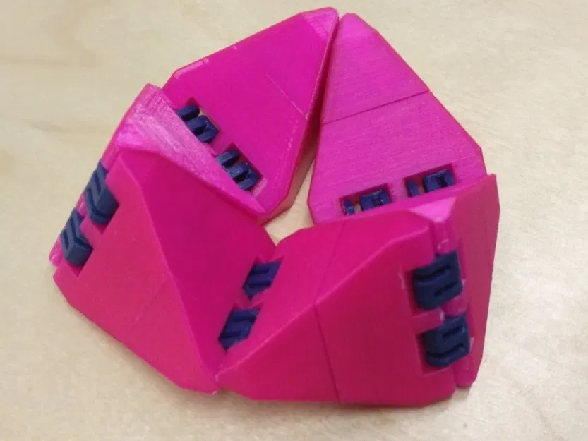 Flexagon fidget, dễ in - Image 5