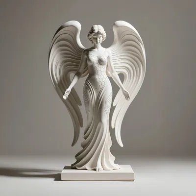 Tượng điêu khắc Hexa Engel 2