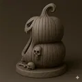 Mô hình in 3D Hộp Kẹo Bí Ngô Halloween - Thumbnail 2
