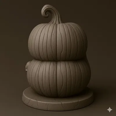 Mô hình in 3D Hộp Kẹo Bí Ngô Halloween