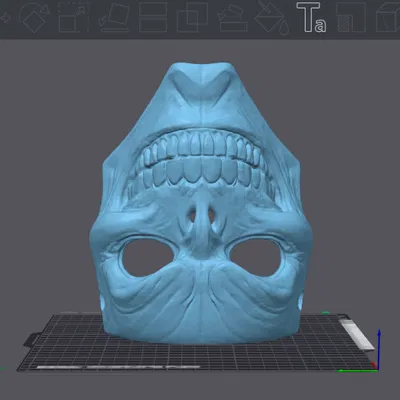 Mặt Nạ Creeper (Mặt Nạ Halloween Cỡ Lớn Cho Người Lớn)