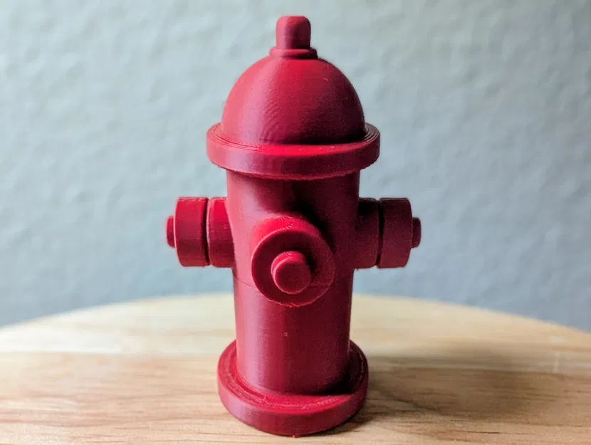 Trụ Cứu Hỏa Mini - Trang Trí Bàn Làm Việc - Image 3