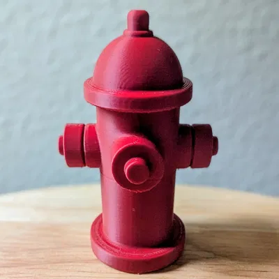 Trụ Cứu Hỏa Mini - Trang Trí Bàn Làm Việc