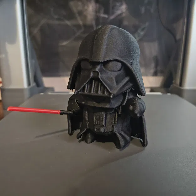 Mô hình Darth Vader Chibi 10cm Kèm Kiếm Laser - Image 3