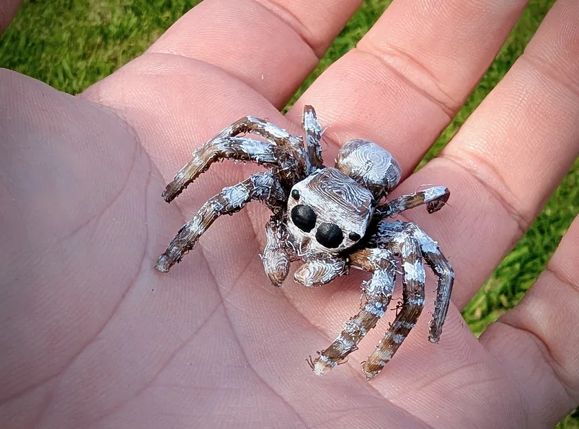 Nhện Nhảy - Dễ In - Image 2