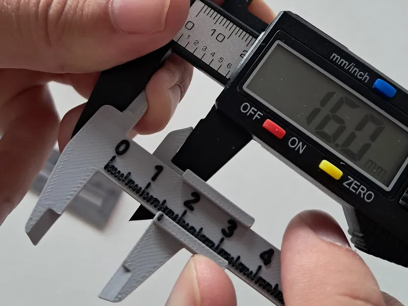 Móc Khóa Thước Caliper Mini - Image 5