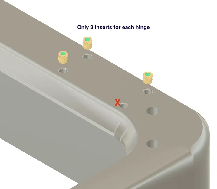 Bản lề nắp AD5X - Image 3