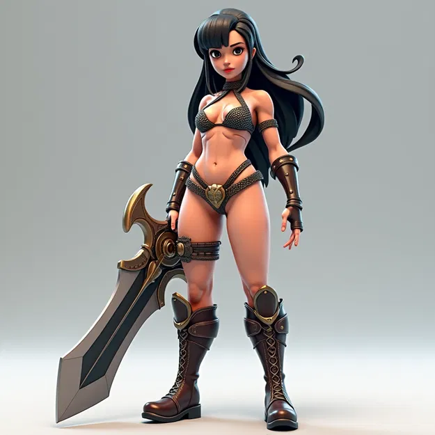 Chiến Binh Nữ Dark Fantasy - Image 1