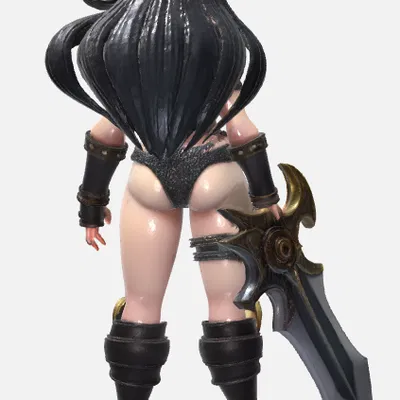 Chiến Binh Nữ Dark Fantasy