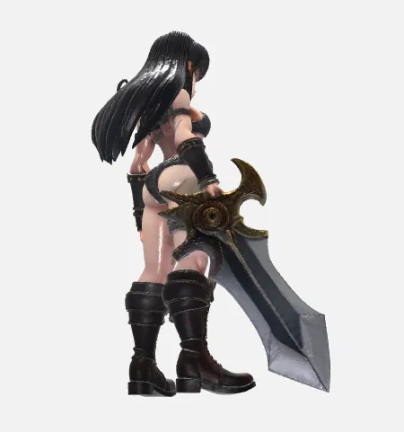 Chiến Binh Nữ Dark Fantasy - Image 4