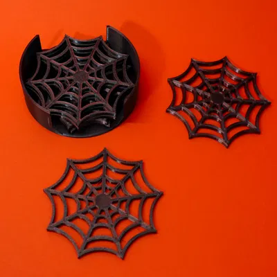 Miếng Lót Ly Mạng Nhện