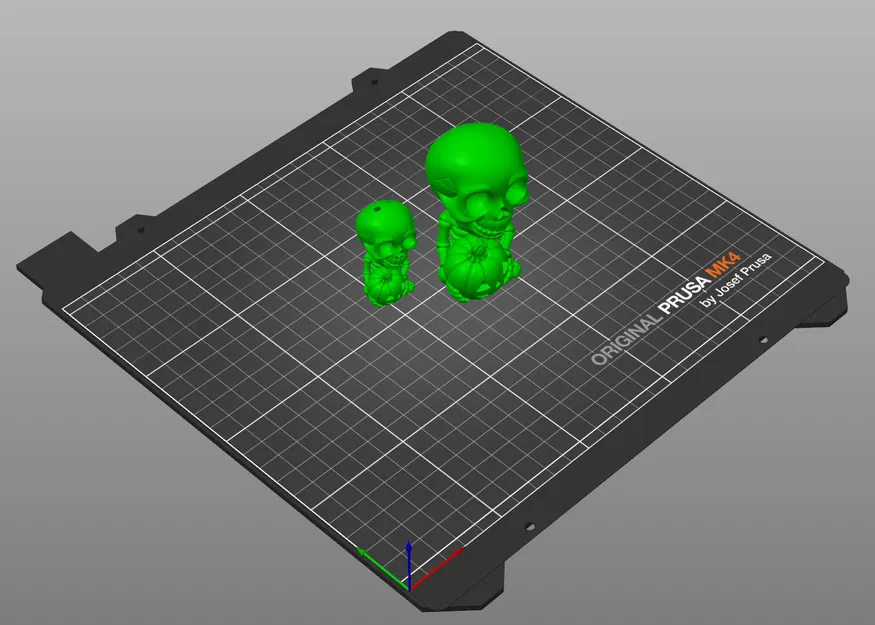 Móc Khóa/Figurine Bộ Xương Vui Vẻ Cùng Bí Ngô Halloween - Image 2