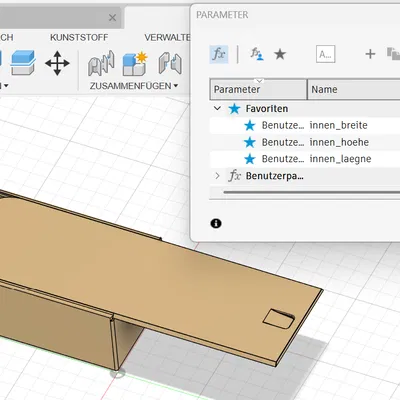 Hộp Bút Chì Tùy Chỉnh v0.2 - Thiết Kế Đơn Giản - Fusion