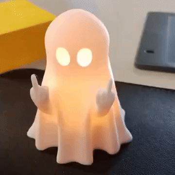 Ghost Tealight Holder