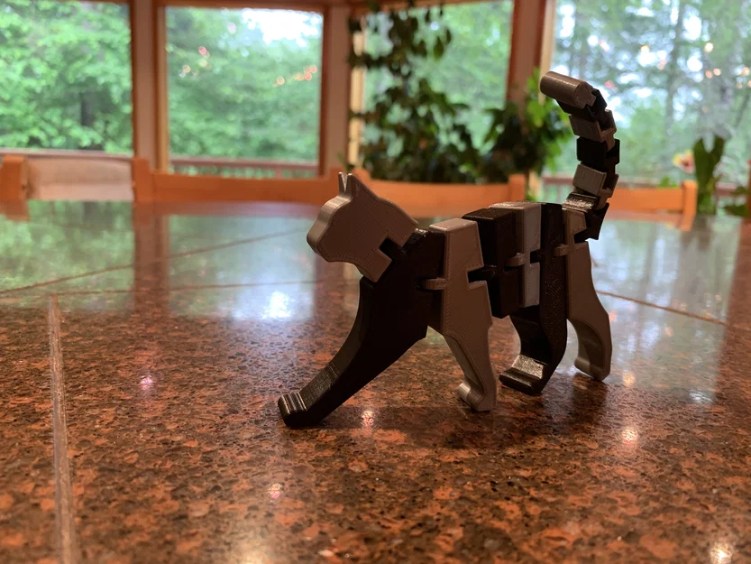 Mèo Dẻo Nhiều Màu - Multi-color Flexi Cat - Image 2