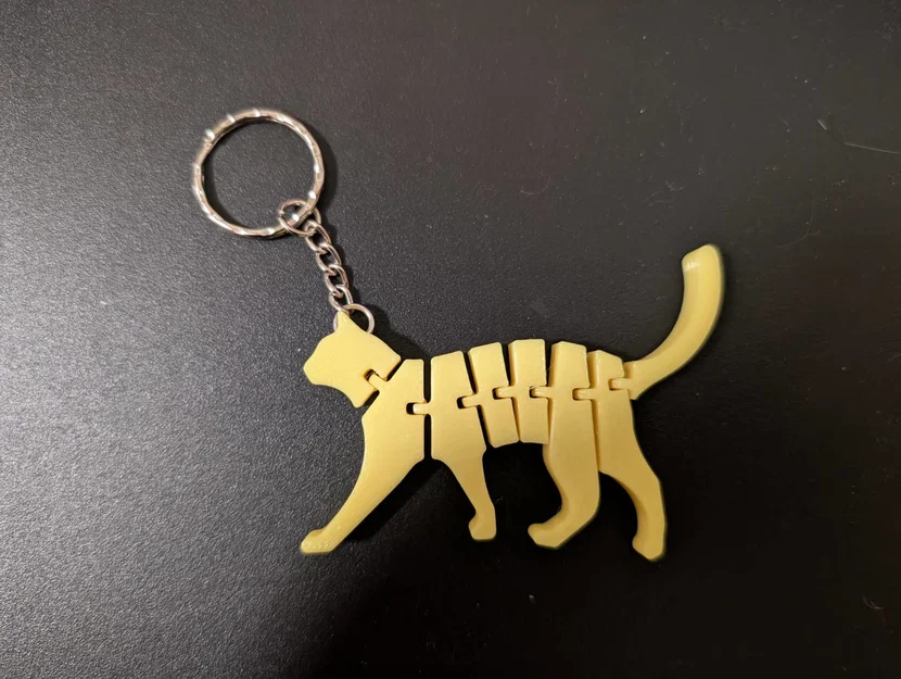 Móc Khóa Mèo Dẻo Đuôi Đặc Bản Remix - Image 1