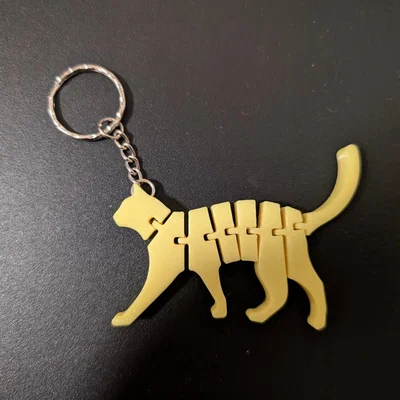 Móc Khóa Mèo Dẻo Đuôi Đặc Bản Remix