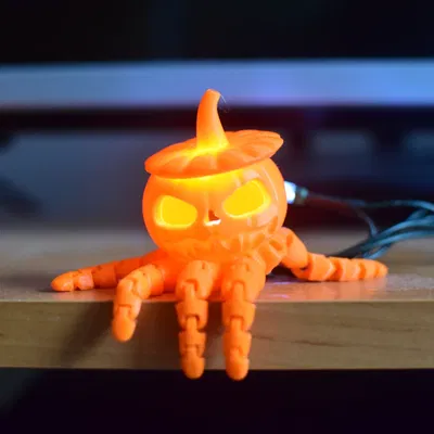 Bí Ngô Bạch Tuộc Co Giãn - Gắn Đèn Tùm Lum