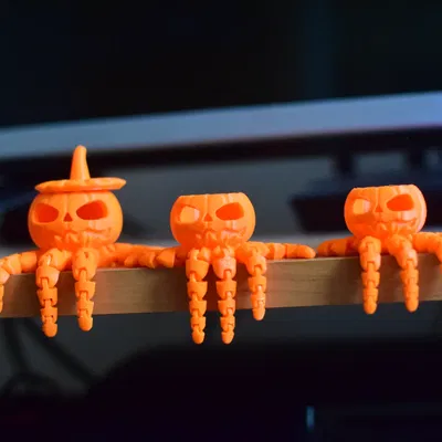 Bí Ngô Bạch Tuộc Co Giãn - Gắn Đèn Tùm Lum