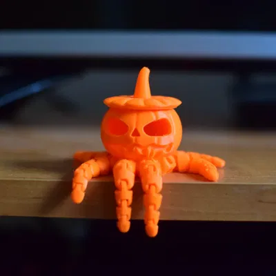 Bí Ngô Bạch Tuộc Co Giãn - Gắn Đèn Tùm Lum