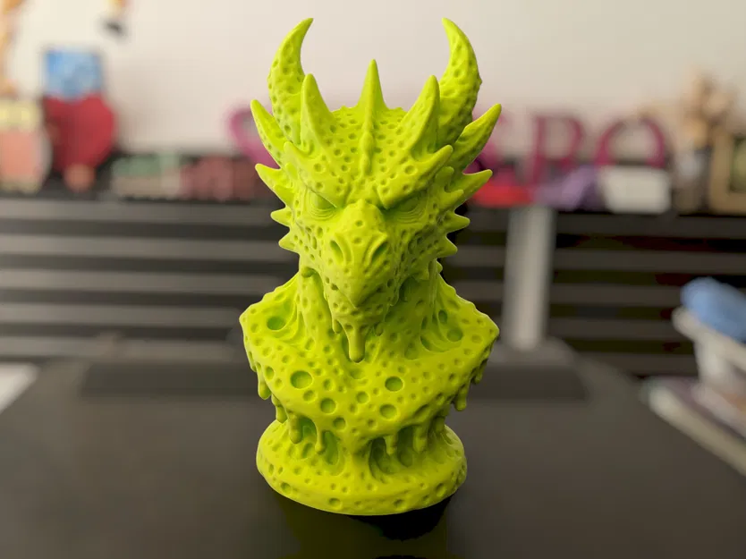 Tượng Đầu Rồng Độc Hại (Toxic Dragon Bust) - Image 2