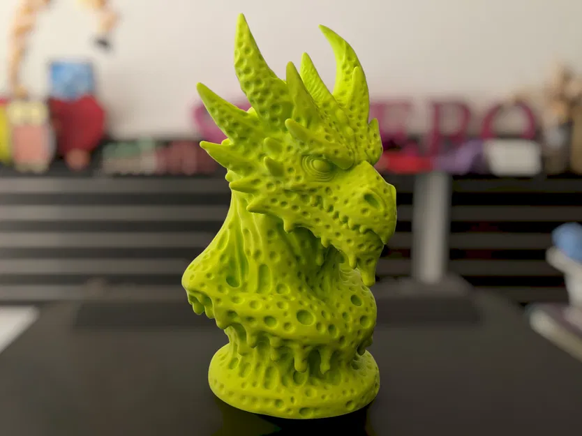 Tượng Đầu Rồng Độc Hại (Toxic Dragon Bust) - Image 3