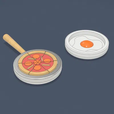 Bộ Đồ Chơi Bếp Ăn Cho Trẻ Em – Mẫu In 3D