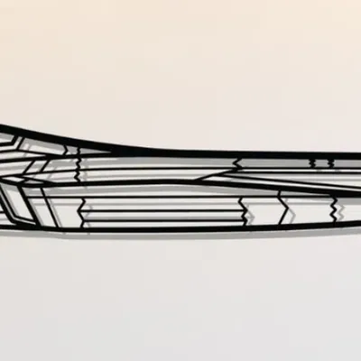 Tranh Silhouette Máy Bay F-22 Raptor Lockheed Martin