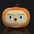 Trái Bí Ngô Jack-o'-lantern Phong Cách Labubu Dịp Halloween - Thumbnail 2