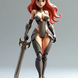 Nữ Chiến Binh Phong Cách Anime